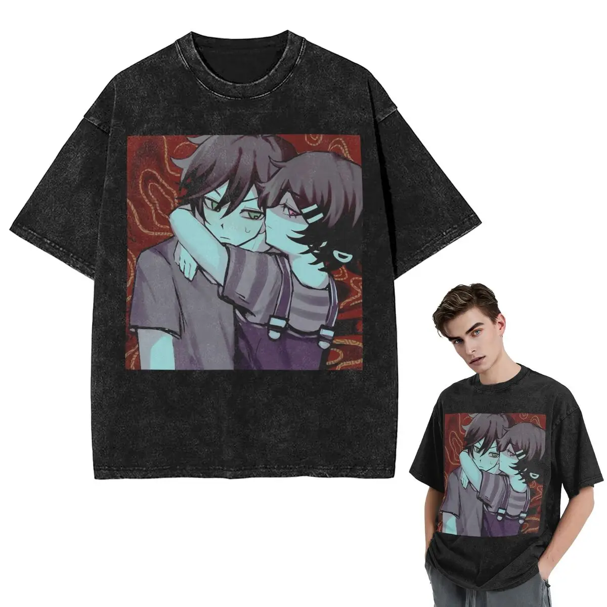 Streetwear T-Shirts Ashley And Andrew Washed T Shirt Short Sleeve Hip Hop T-Shirt Tops Tees for Men Women
Streetwear T-Shirts Ashley And Andrew Washed T Shirt Short Sleeve Hip Hop T-Shirt Tops Tees for Men Women