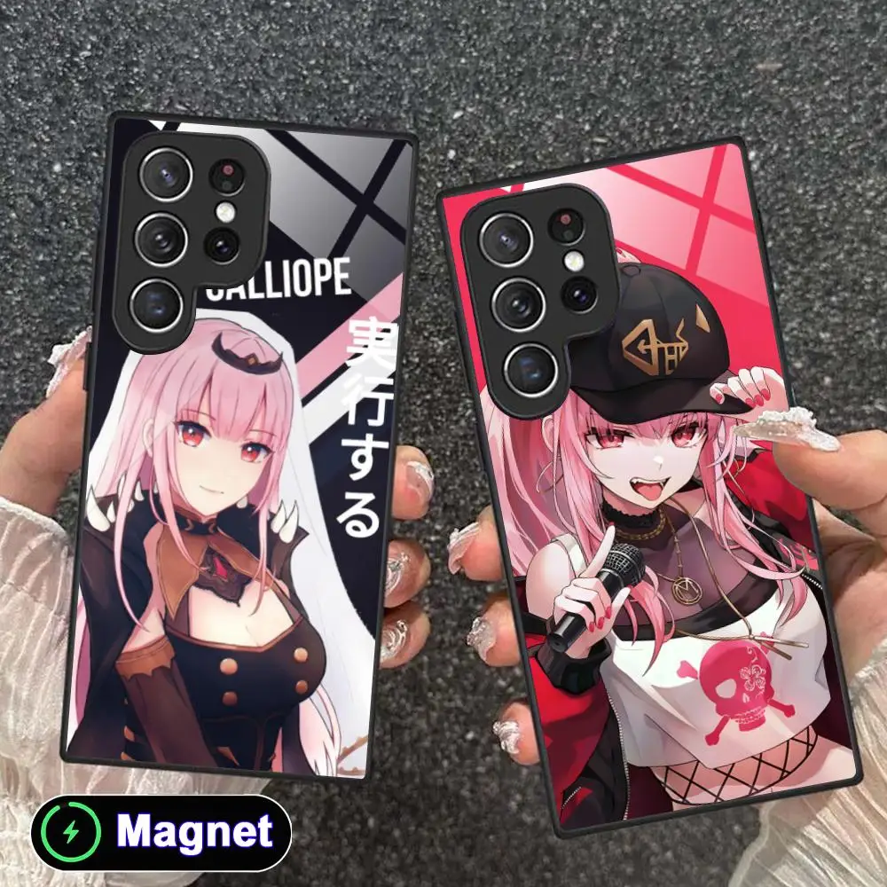 Anime Mori Calliope Phone Case for Samsung Galaxy S26 S25 S24 S23 S22 S21 S20 Note20 Plus FE Ultra Glass Magnet Cover
Anime Mori Calliope Phone Case for Samsung Galaxy S26 S25 S24 S23 S22 S21 S20 Note20 Plus FE Ultra Glass Magnet Cover