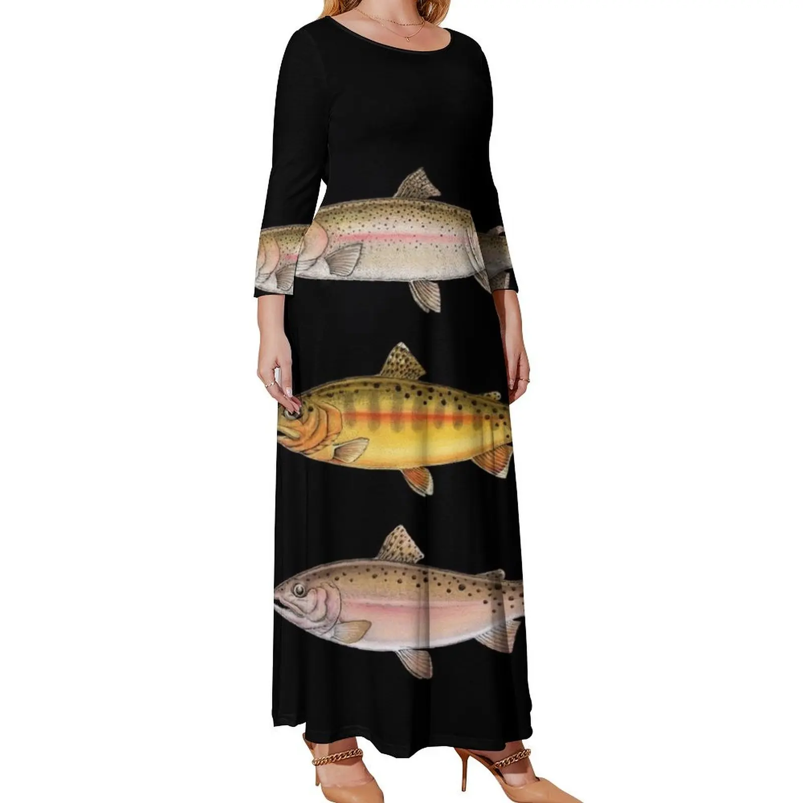 Trout Collection Long Sleeved Dress luxury dress ladies dresses for women 2024 dress korean style
Trout Collection Long Sleeved Dress luxury dress ladies dresses for women 2024 dress korean style