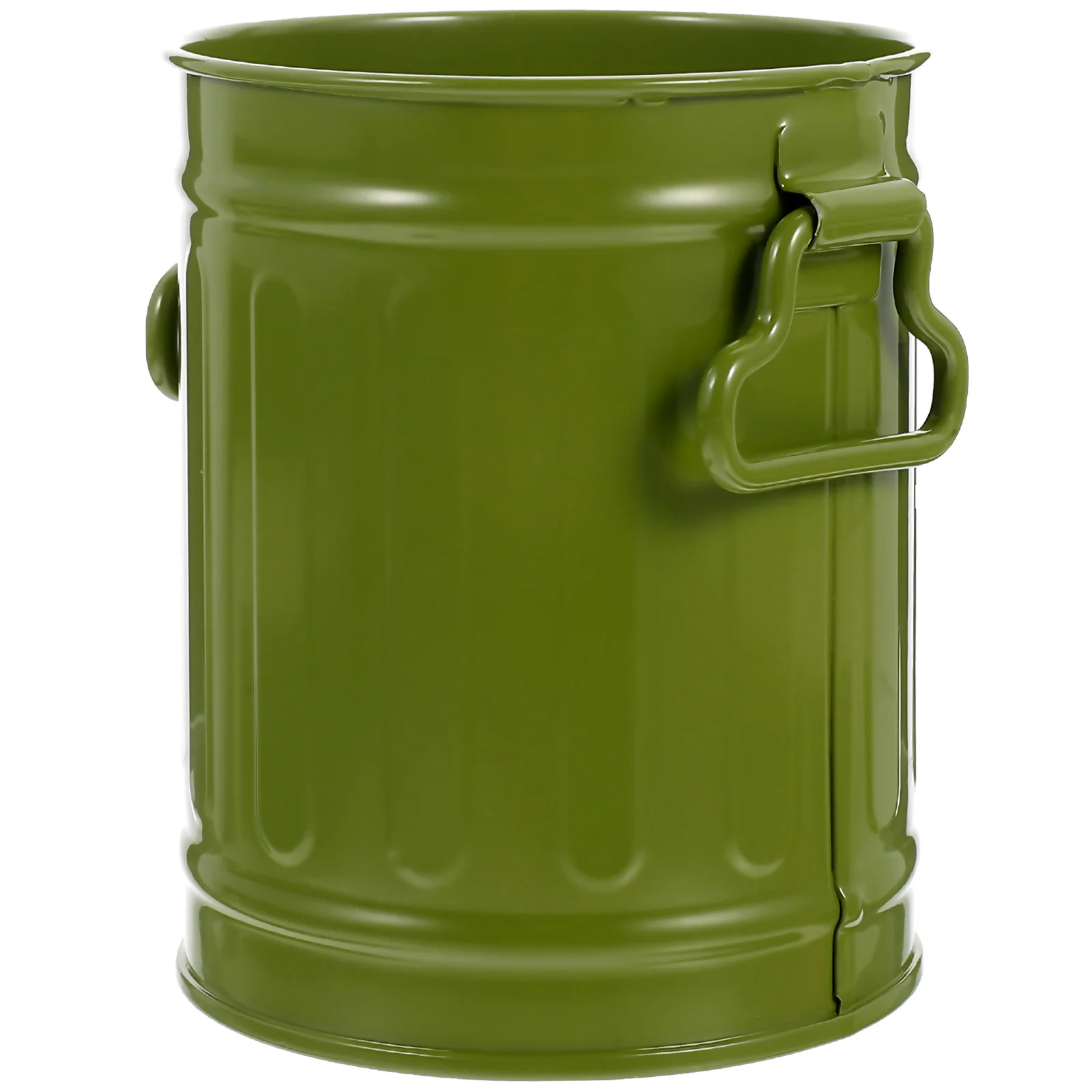 Iron Storage Bucket Desk Trash Can Wrought Small Waste Bucket Cover Office Stationery Container Multi Purpose Makeup Brush Pot
Iron Storage Bucket Desk Trash Can Wrought Small Waste Bucket Cover Office Stationery Container Multi Purpose Makeup Brush Pot