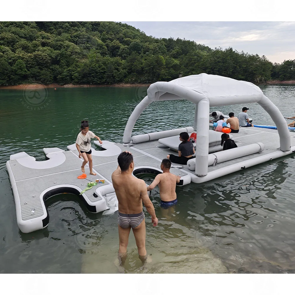 Специальный дизайн, оборудование для водных развлечений, надувная водная платформа для отдыха, док-станция
Специальный дизайн, оборудование для водных развлечений, надувная водная платформа для отдыха, док-станция