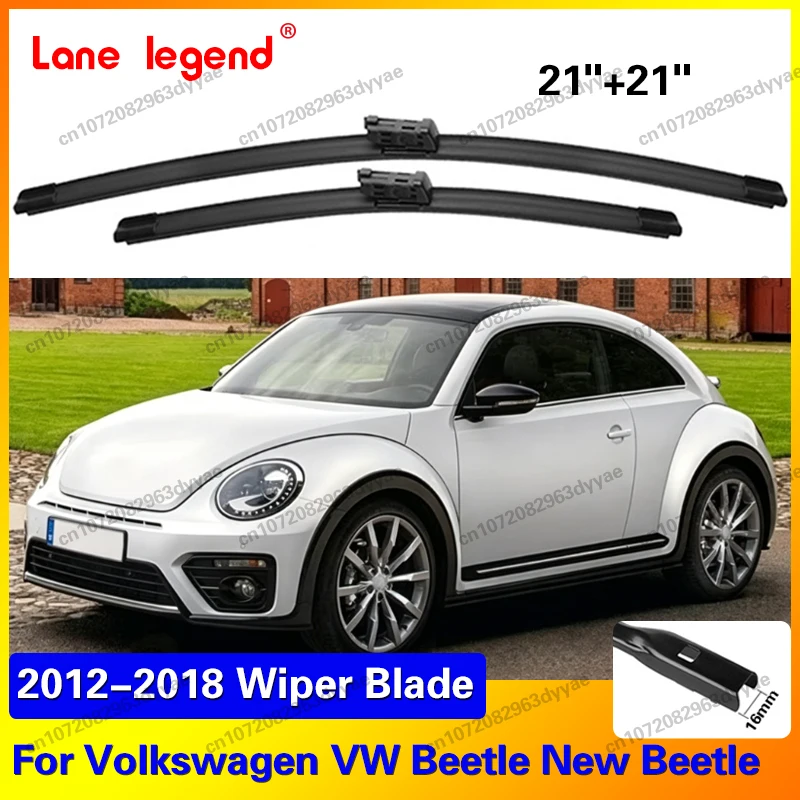 Windshield Wiper Blades For Volkswagen VW Beetle New Beetle 2012-2018 Front Windscreen Window Accessories 21"+21"
Windshield Wiper Blades For Volkswagen VW Beetle New Beetle 2012-2018 Front Windscreen Window Accessories 21"+21"