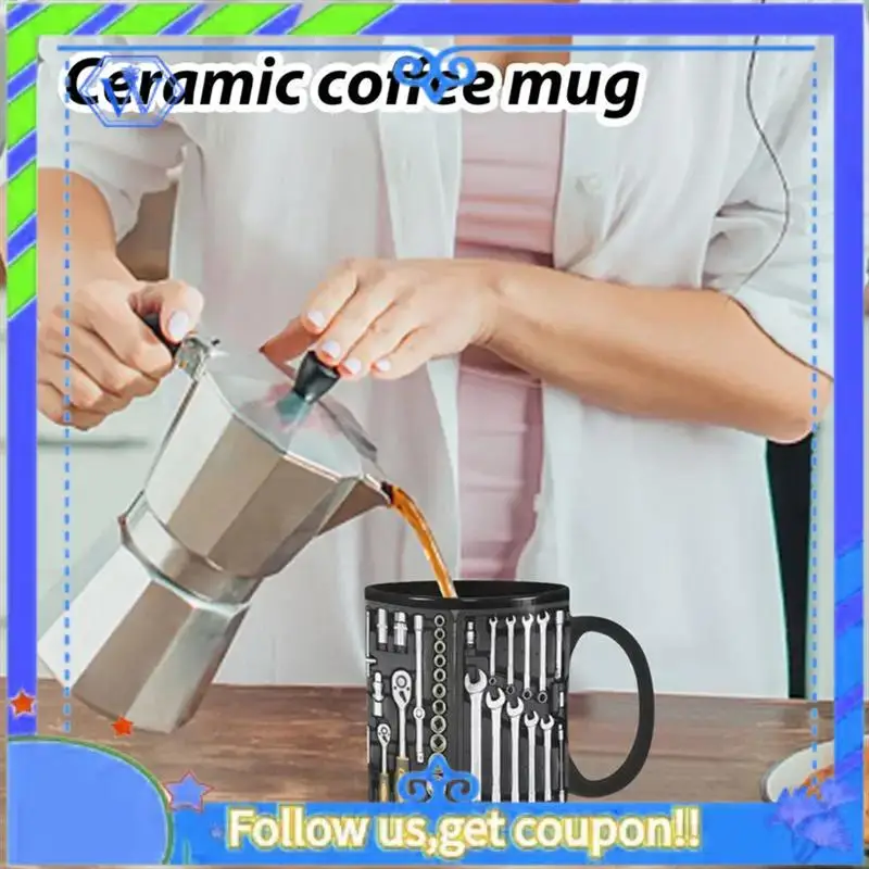 Mechanic Toolbox Set Mug Funny Coffee Cup For Mechanics Large Capacity Tea Mug For Beer Whiskey Water Soup Easy To Use C
Mechanic Toolbox Set Mug Funny Coffee Cup For Mechanics Large Capacity Tea Mug For Beer Whiskey Water Soup Easy To Use C