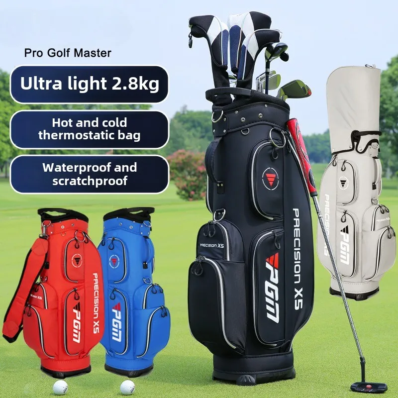 Lightweight golf bag, men's and women's standard universal waterproof nylon cloth golf bag, club bag
Lightweight golf bag, men's and women's standard universal waterproof nylon cloth golf bag, club bag