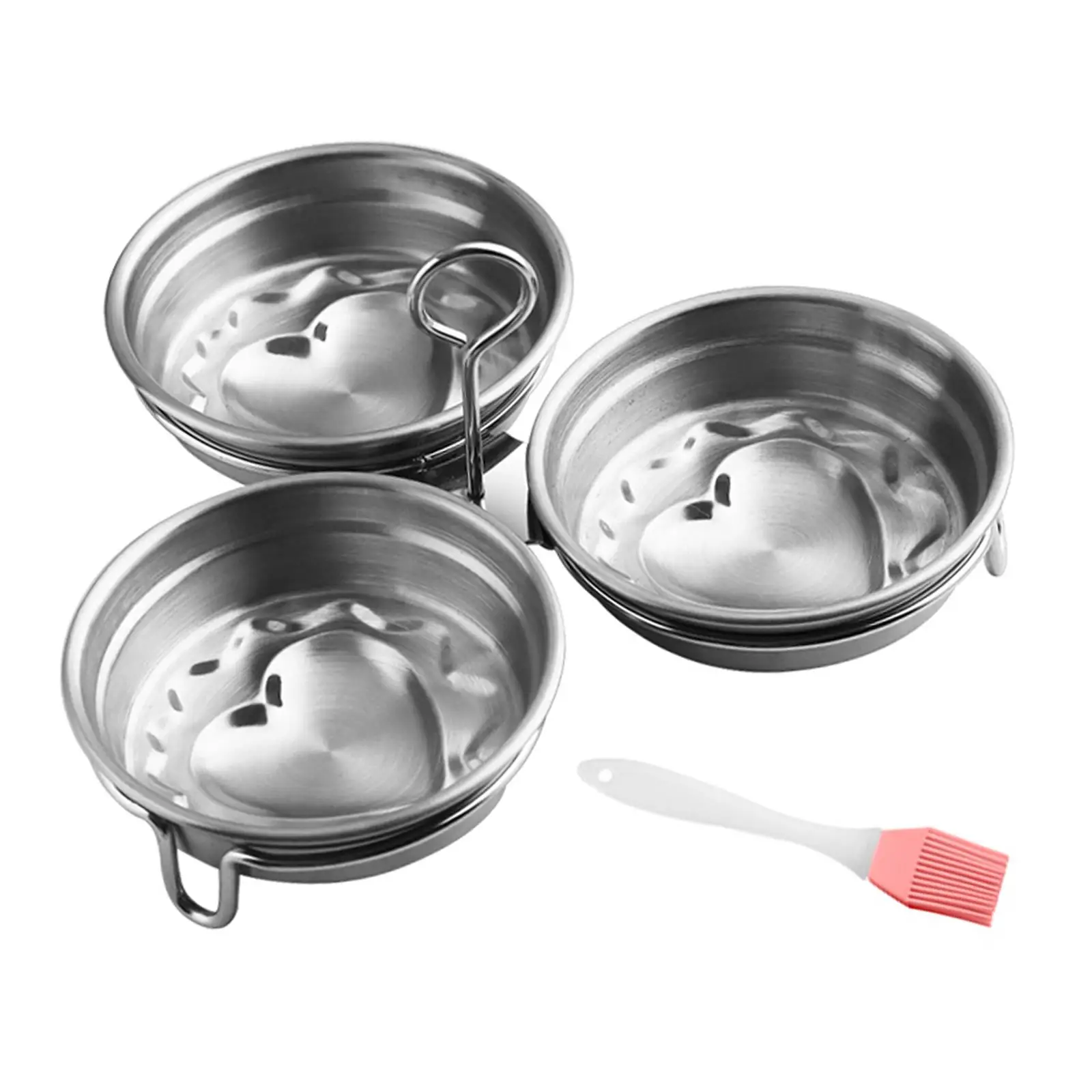 Stainless Steel Egg Poacher Household Breakfast Nonstick for Kithchen Home
Stainless Steel Egg Poacher Household Breakfast Nonstick for Kithchen Home