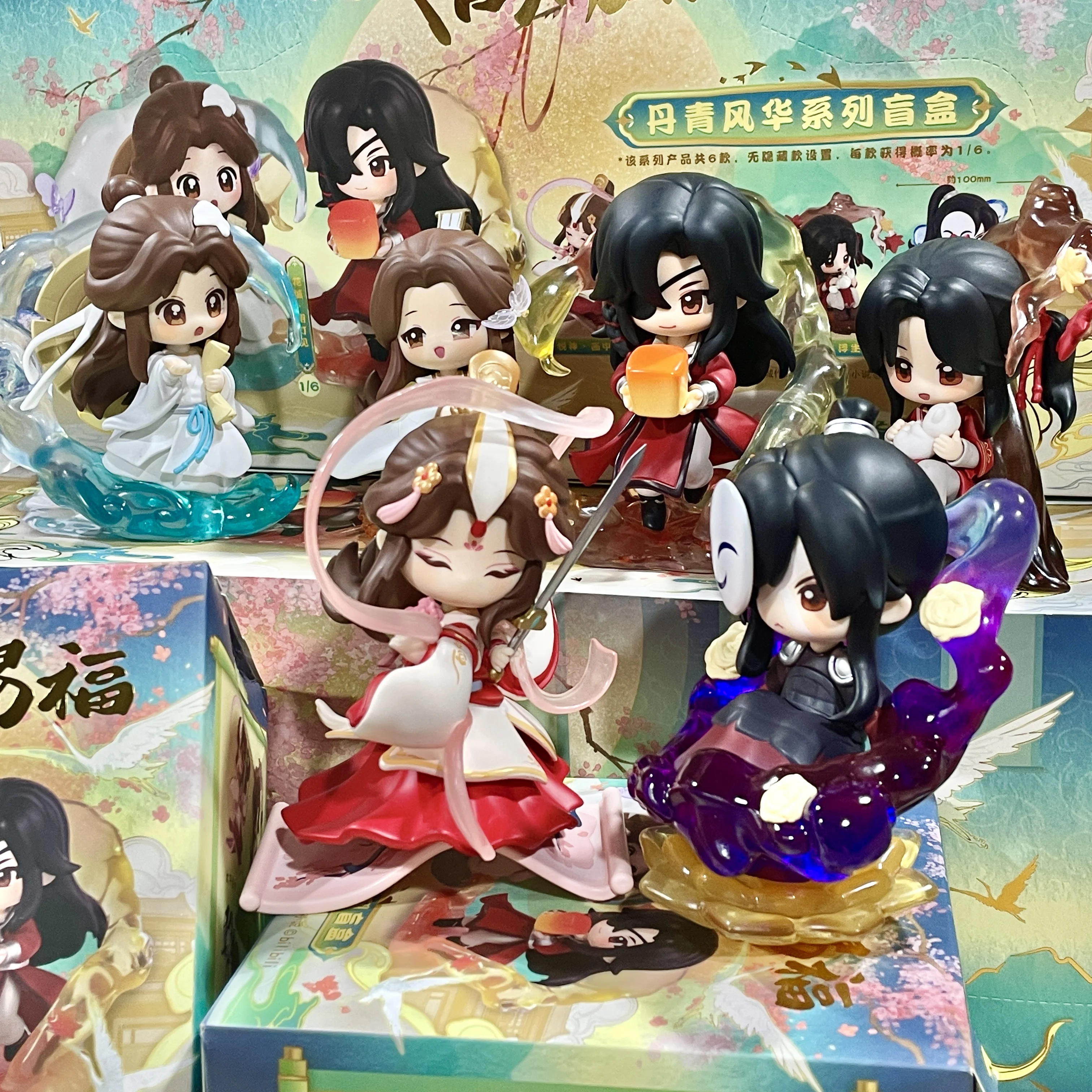 Heaven Official's Blessing The Splendor of Painting Series Blind Box Tian Guan Ci Fu Mystery Box Xielian & Huacheng Figure Toys
Heaven Official's Blessing The Splendor of Painting Series Blind Box Tian Guan Ci Fu Mystery Box Xielian & Huacheng Figure Toys