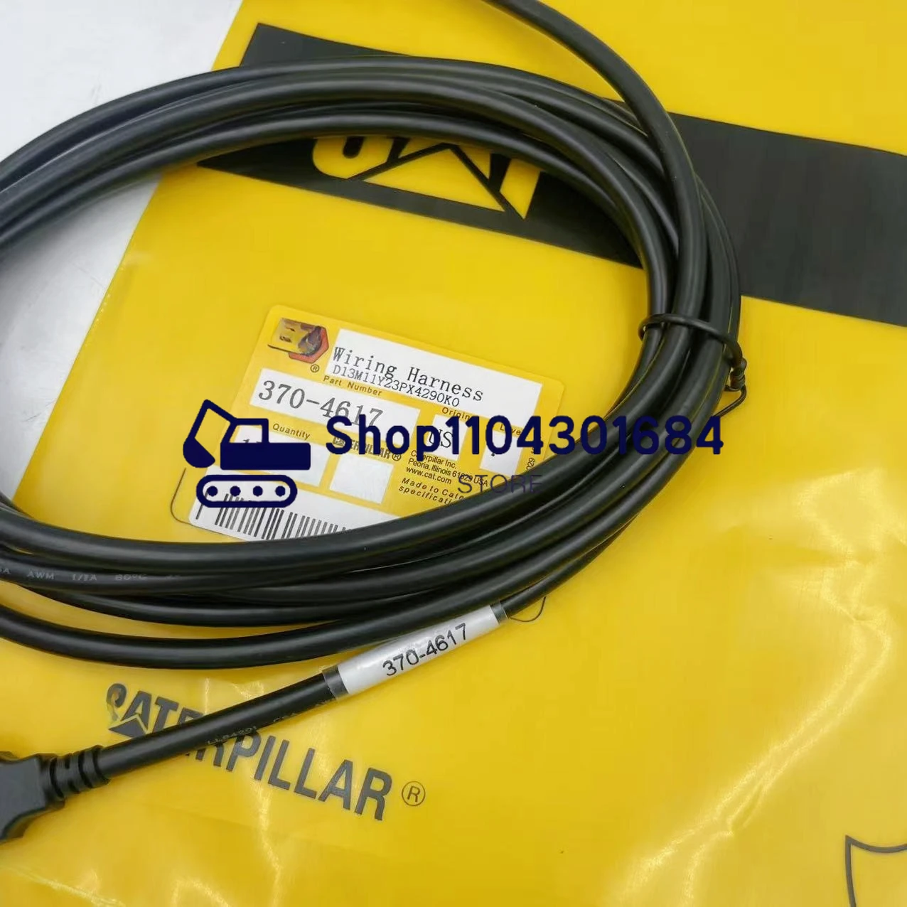 Адаптер связи ET3 ET4, 3-групповой кабель 3704617 370-4617 для диагностического инструмента Caterpillar, жгут проводов
Адаптер связи ET3 ET4, 3-групповой кабель 3704617 370-4617 для диагностического инструмента Caterpillar, жгут проводов