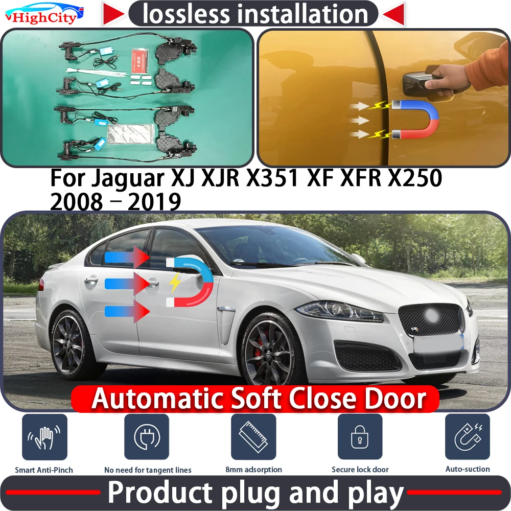 HighCity Electric Closing Door Lock Actuator for Jaguar XJ XJR X351 XF XFR X250 2008–2019 Soft Close Power Latch System Auto
HighCity Electric Closing Door Lock Actuator for Jaguar XJ XJR X351 XF XFR X250 2008–2019 Soft Close Power Latch System Auto