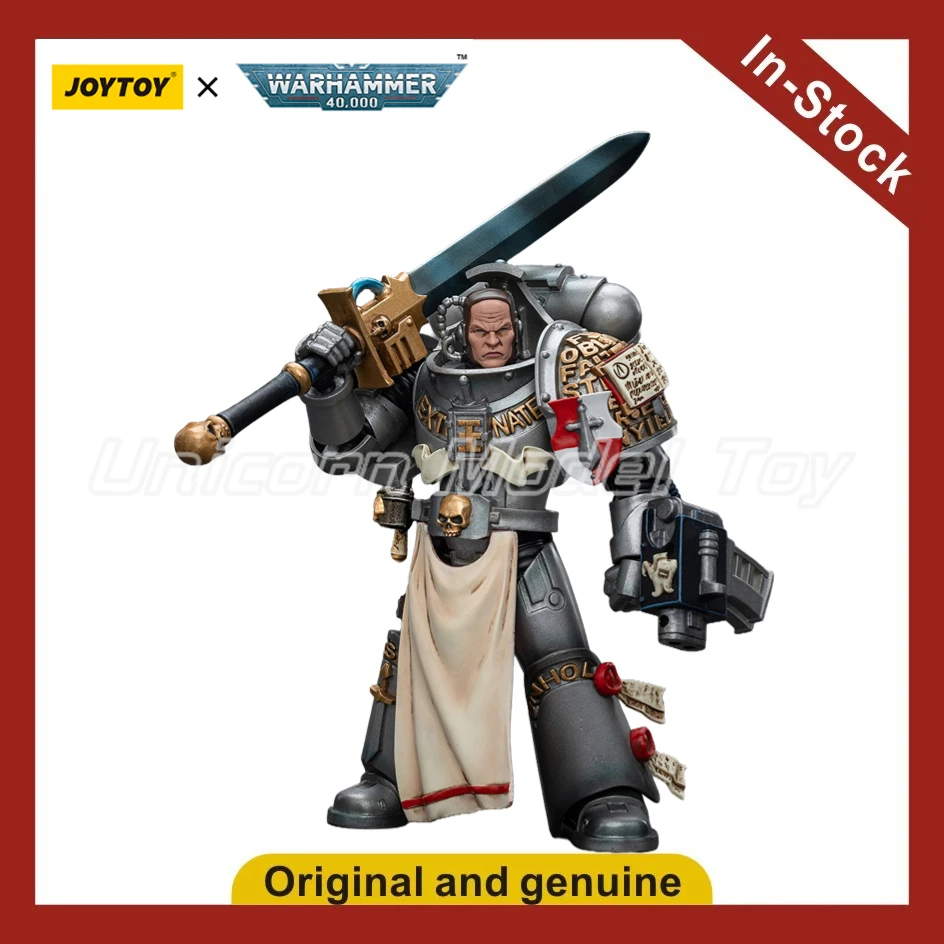 【UA】JOYTOY Warhammer 40K Scale 1/18 Action Figures Grey Knights Strike Squad Justicar Models Toys Gifts
【UA】JOYTOY Warhammer 40K Scale 1/18 Action Figures Grey Knights Strike Squad Justicar Models Toys Gifts