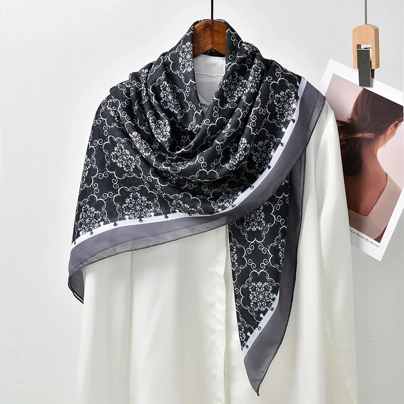 110*110cm New Cotton Linen Square Scarf Women Kerchief Flower Print Neckerchief Scarves Headwrap Bandanas Hairband Headbands
110*110cm New Cotton Linen Square Scarf Women Kerchief Flower Print Neckerchief Scarves Headwrap Bandanas Hairband Headbands