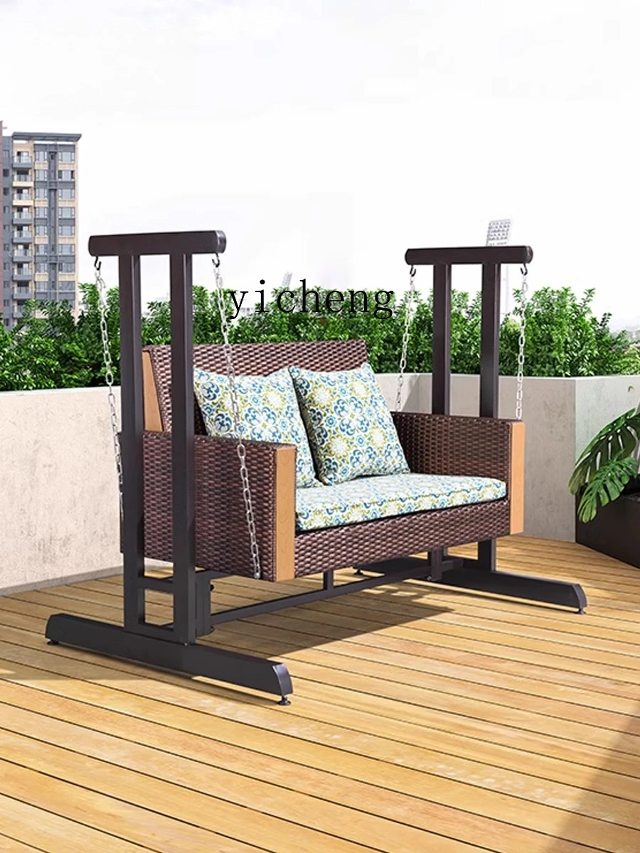 LSL Garden Swing Rocking Chair Outdoor Garden Leisure Rattan Swing Chair Homestay Balcony Lazy Chair
LSL Garden Swing Rocking Chair Outdoor Garden Leisure Rattan Swing Chair Homestay Balcony Lazy Chair