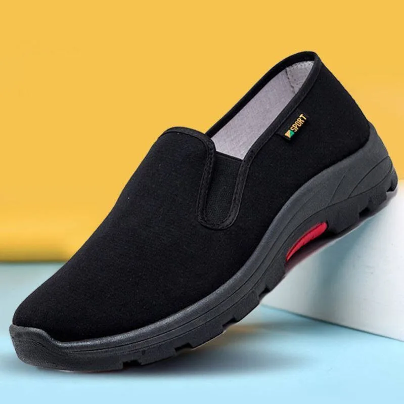 Beijing Men's Soft Bottom Breathable Casual Work Sports Shoes Spring Autumn Anti-Slip round Head Slip-On Cloth Shoes
Beijing Men's Soft Bottom Breathable Casual Work Sports Shoes Spring Autumn Anti-Slip round Head Slip-On Cloth Shoes