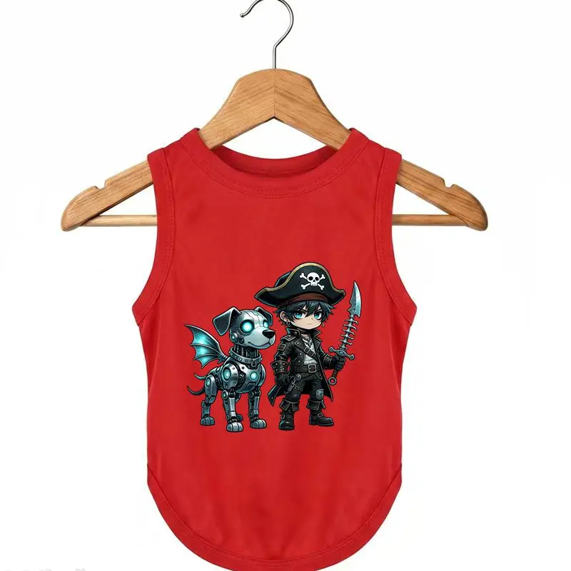 Cool Dog Pirate Vest Summer Pet Tank
Cool Dog Pirate Vest Summer Pet Tank