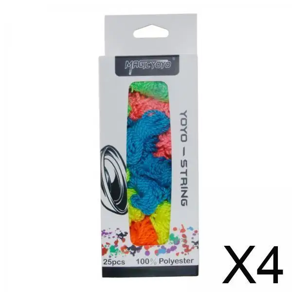 High Elasticity Yoyo Strings Replacement Durable Polyester Toy Accessories for Kids Beginner Yoyo Pack with Random Colors
High Elasticity Yoyo Strings Replacement Durable Polyester Toy Accessories for Kids Beginner Yoyo Pack with Random Colors