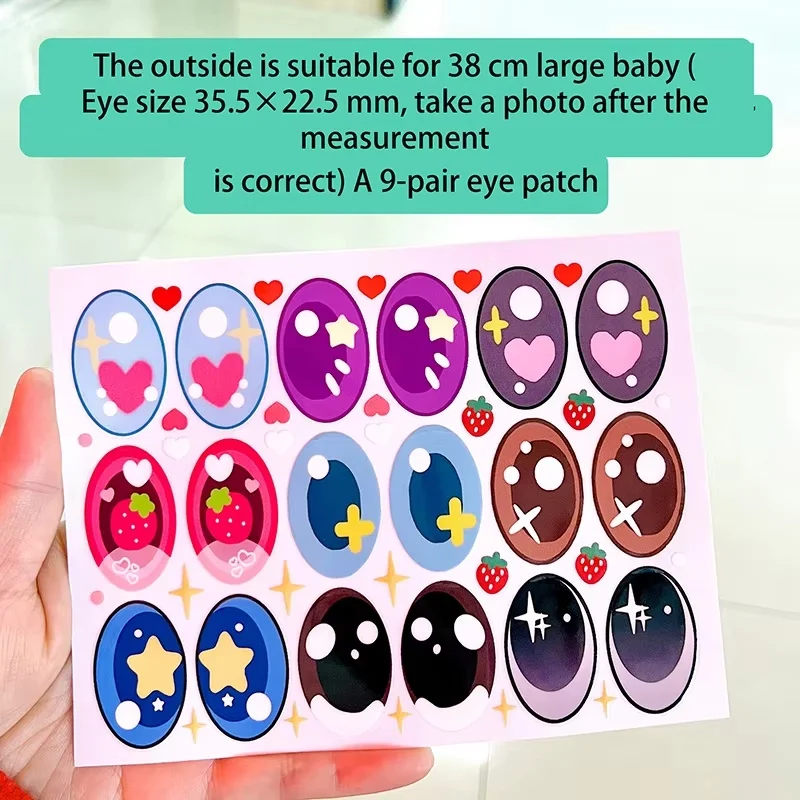 16 Pairs Eyes Stickers For Labubu Custom Doll Accessories Vinyl Dolls Makeup Diy Tools Exquisite Eye Stickers
16 Pairs Eyes Stickers For Labubu Custom Doll Accessories Vinyl Dolls Makeup Diy Tools Exquisite Eye Stickers