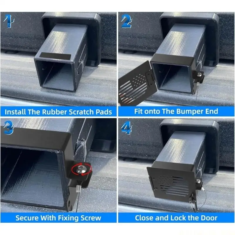 J0MA Upgrades Square Camping Bumper End Cap with Rubber Padding Ensures Tight Seal & Secure Storage for Travel Accessories
J0MA Upgrades Square Camping Bumper End Cap with Rubber Padding Ensures Tight Seal & Secure Storage for Travel Accessories