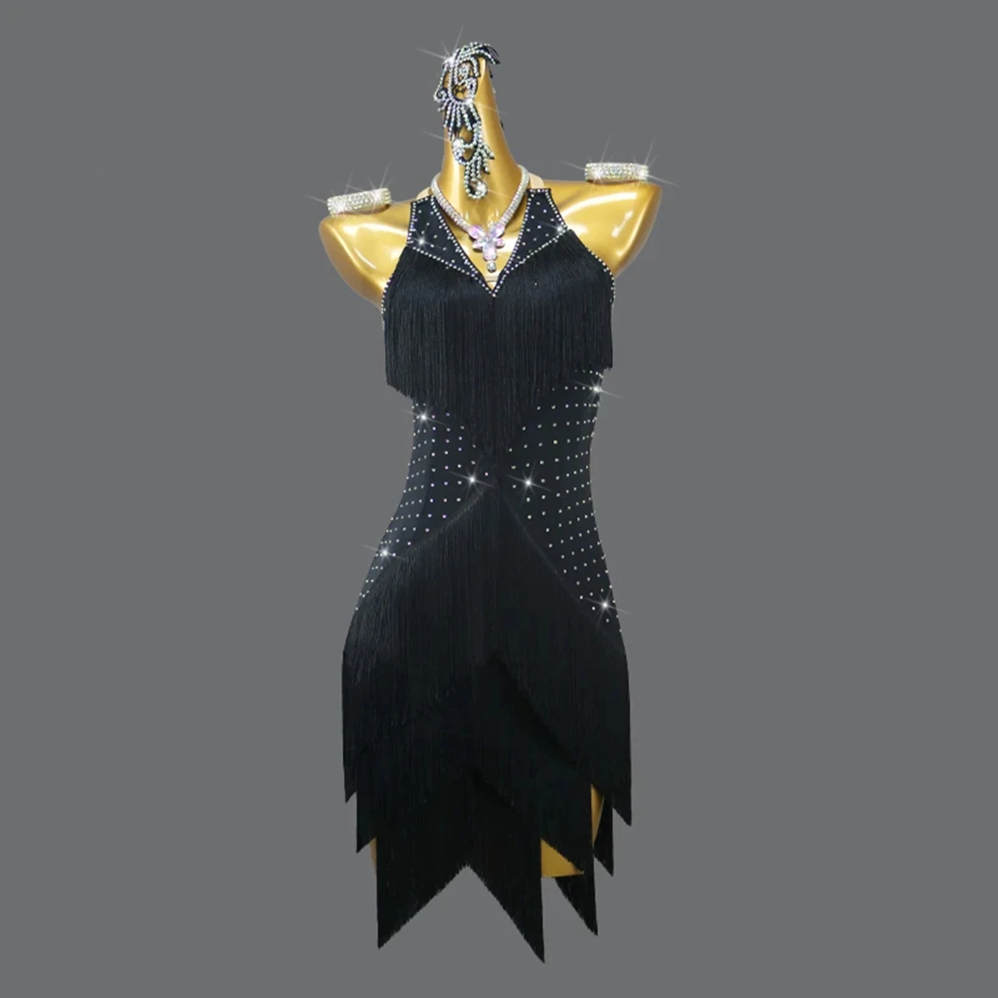 New Latin Dance Dress Girl Costume Dancewear Women Party Carnival 2025 Elegant Suit Sexy Stage Ballroom Competition Prom Clothes
New Latin Dance Dress Girl Costume Dancewear Women Party Carnival 2025 Elegant Suit Sexy Stage Ballroom Competition Prom Clothes