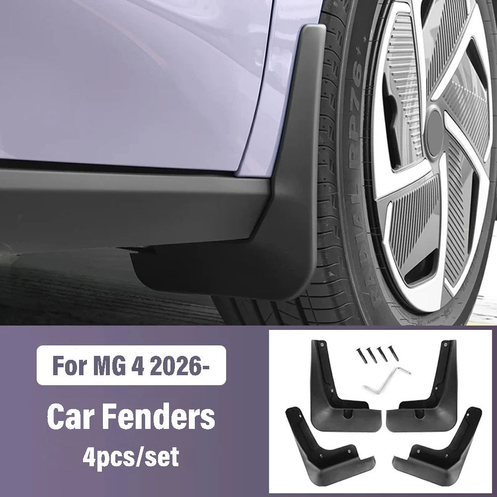 Car Front And Rear Fenders For MG 4 2026 Accessories Splash-Proof Mudguard Auto External Styling Protection wing 4PCS
Car Front And Rear Fenders For MG 4 2026 Accessories Splash-Proof Mudguard Auto External Styling Protection wing 4PCS