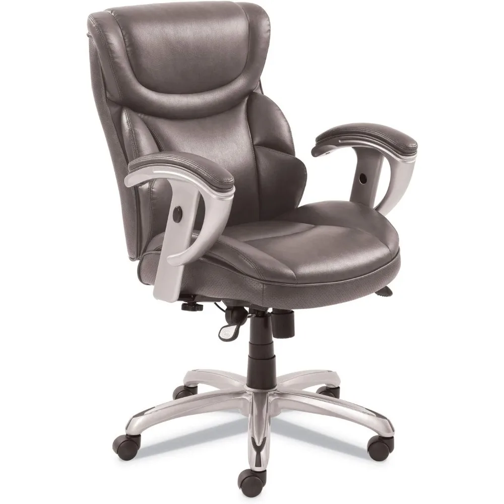 Emerson Task Chair, Supports Up to 300 Lb, 18.75" to 21.75" Seat Height, Gray Seat/Back, Silver Base
Emerson Task Chair, Supports Up to 300 Lb, 18.75" to 21.75" Seat Height, Gray Seat/Back, Silver Base