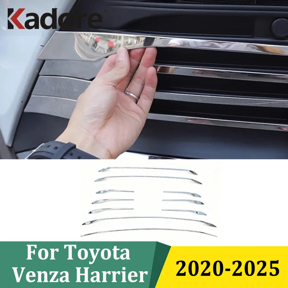 Для Toyota Venza Harrier 2020 2021 2022 2023 2024 2025 передняя центральная решетка, полоса, накладка, аксессуары для стайлинга автомобиля
Для Toyota Venza Harrier 2020 2021 2022 2023 2024 2025 передняя центральная решетка, полоса, накладка, аксессуары для стайлинга автомобиля