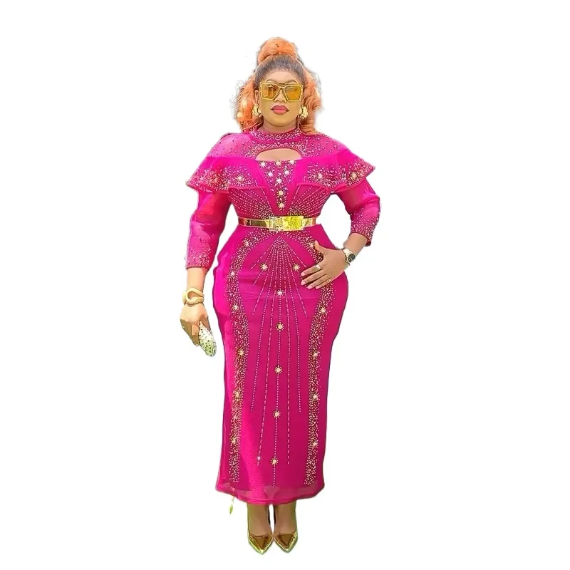 Elegant African Dresses for Women 2025 New Africa Clothing Plus Size Evening Wedding Party Long Dress Dashiki Ankara Outfit Robe
Elegant African Dresses for Women 2025 New Africa Clothing Plus Size Evening Wedding Party Long Dress Dashiki Ankara Outfit Robe