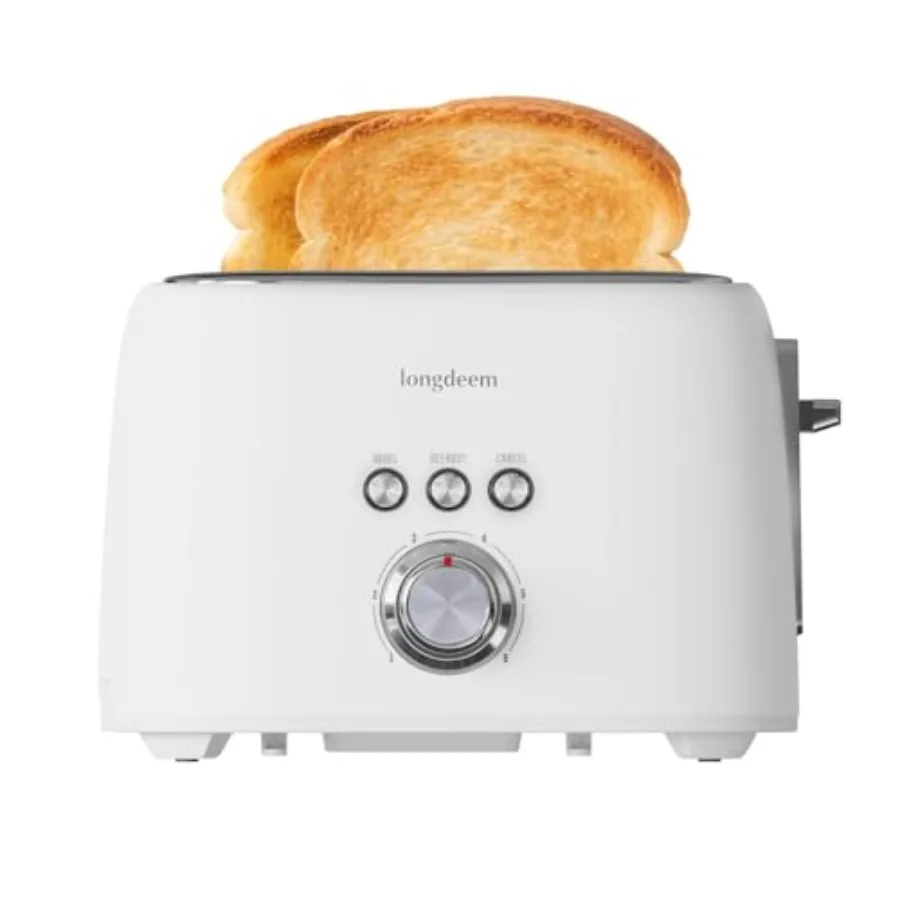2 Slice Toaster - 1.5" Extra Wide Slots Stainless Steel High Lift 6 Browning White
2 Slice Toaster - 1.5" Extra Wide Slots Stainless Steel High Lift 6 Browning White
