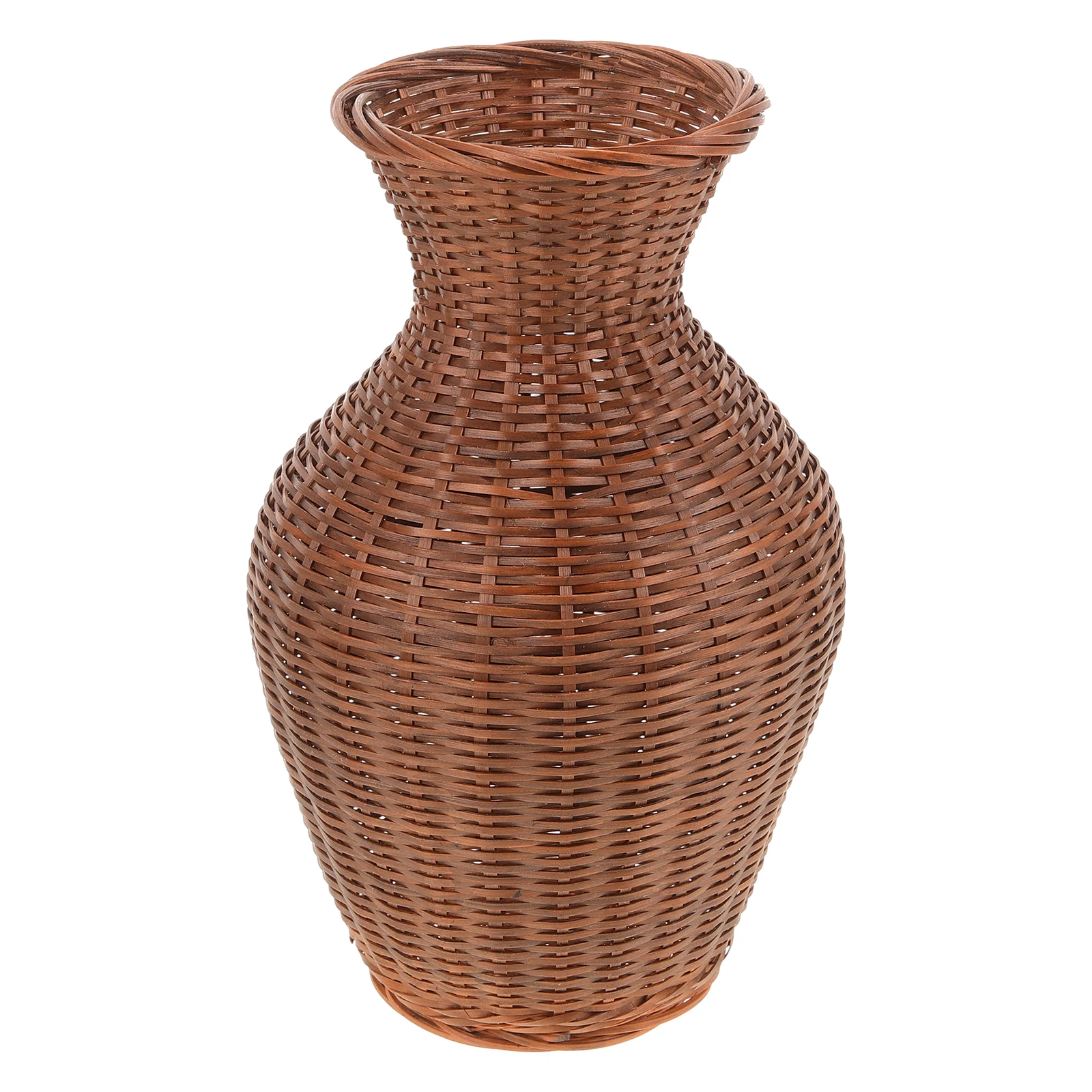 Bamboo Woven Vase B Style Brown Handmade Zen Flower Arrangement Vase Home Decor Desktop Plant Container Braided
Bamboo Woven Vase B Style Brown Handmade Zen Flower Arrangement Vase Home Decor Desktop Plant Container Braided