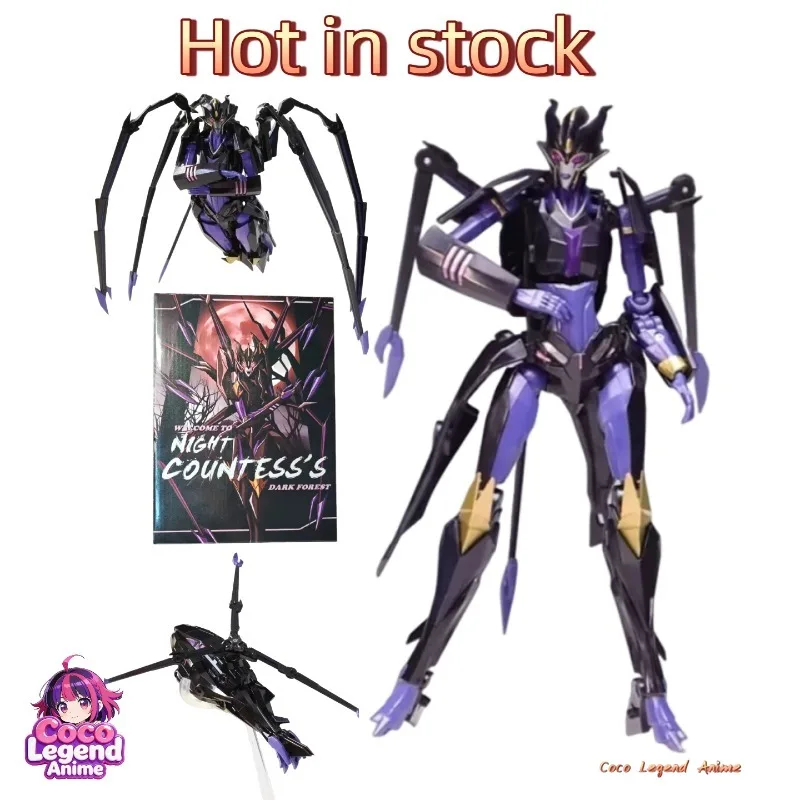 Transformation Toys APC TFP Airachnid Flying Troop Three-Change Poisonous Spider Action Figures Toy Collection Gifts In Stock
Transformation Toys APC TFP Airachnid Flying Troop Three-Change Poisonous Spider Action Figures Toy Collection Gifts In Stock