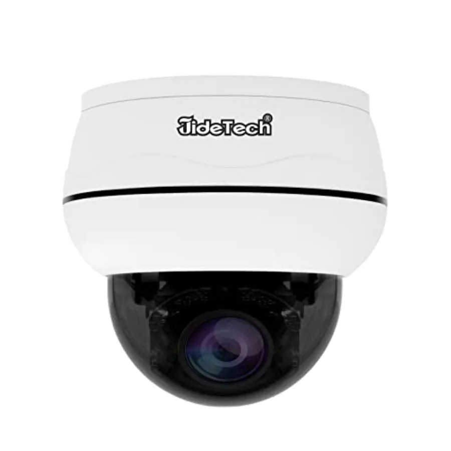 10X Hybrid Zoom Outdoor 4K PTZ PoE IP Dome Camera, Auto Tracking, Pan Tilt Security Camera with IR Night Vision, Human/Vehicle
10X Hybrid Zoom Outdoor 4K PTZ PoE IP Dome Camera, Auto Tracking, Pan Tilt Security Camera with IR Night Vision, Human/Vehicle
