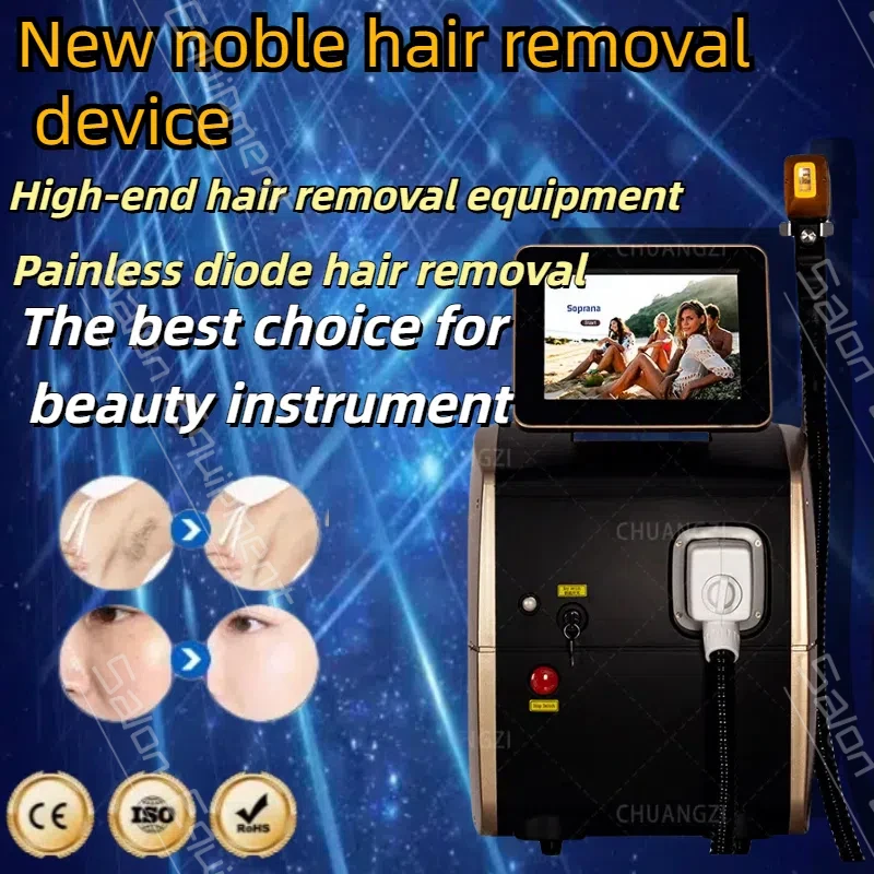Hot Sale Ice Platinum Painless 755 808 1064nm Diode Hair Removal and Skin Rejuvenation Machine Alexandrit Permanent Epilator.
Hot Sale Ice Platinum Painless 755 808 1064nm Diode Hair Removal and Skin Rejuvenation Machine Alexandrit Permanent Epilator.