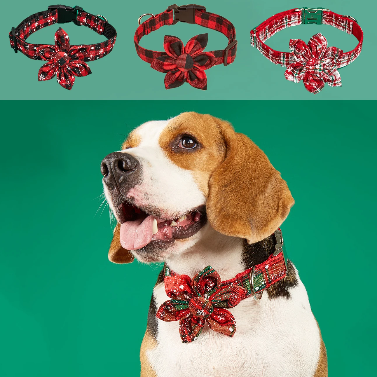 Christmas Snowflake Dog Collars Adjustable Sunflower Cotton Red Dog Collar Pet Supplies Dog Accessories for Small Large Dogs
Christmas Snowflake Dog Collars Adjustable Sunflower Cotton Red Dog Collar Pet Supplies Dog Accessories for Small Large Dogs