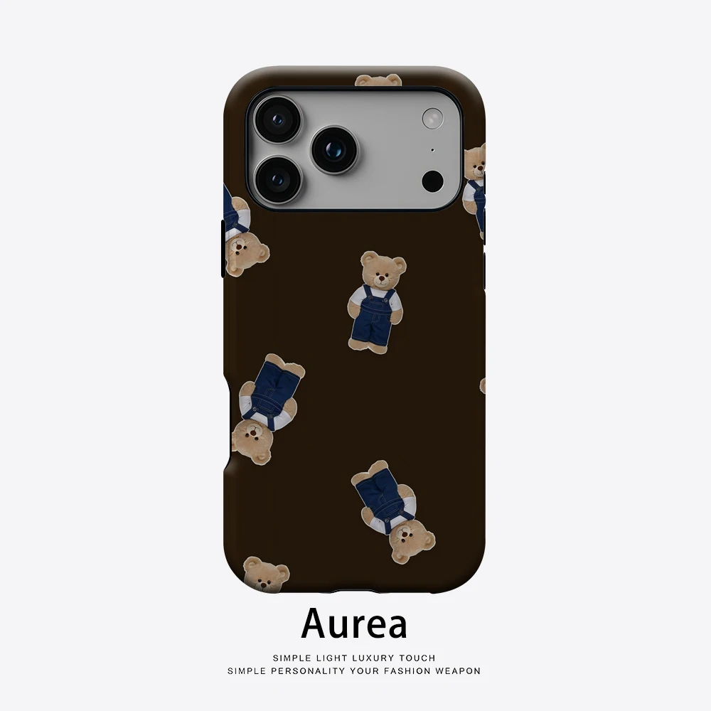 Denim Bear Phone Case for Magnetic Phone Case for IPhone 17 16 15 14 13 Pro Max Plus Single Double-layer Tough Case
Denim Bear Phone Case for Magnetic Phone Case for IPhone 17 16 15 14 13 Pro Max Plus Single Double-layer Tough Case