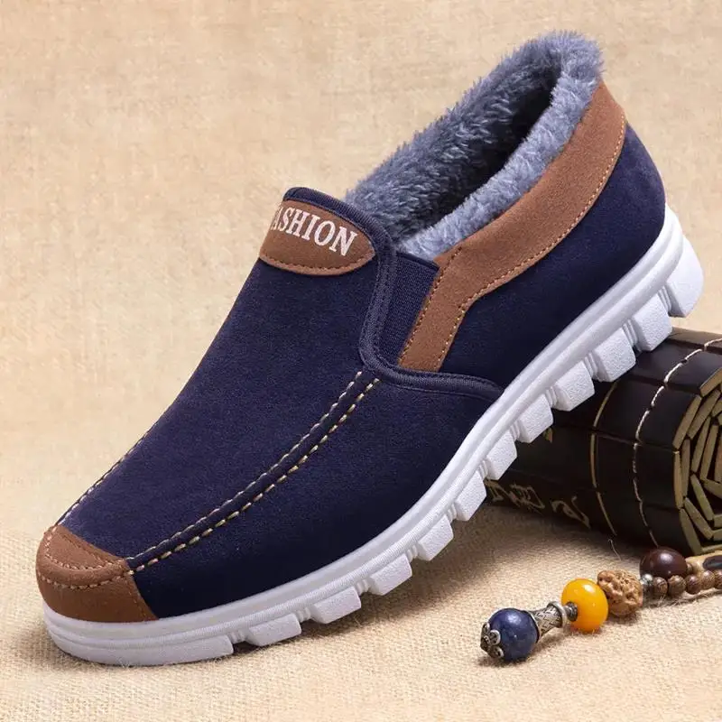 Thickened Anti-slip Casual Cotton Shoes for Men Winter New Style Fleece Lined Traditional Beijing Cloth Shoes Warm And Comfor...
Thickened Anti-slip Casual Cotton Shoes for Men Winter New Style Fleece Lined Traditional Beijing Cloth Shoes Warm And Comfor...