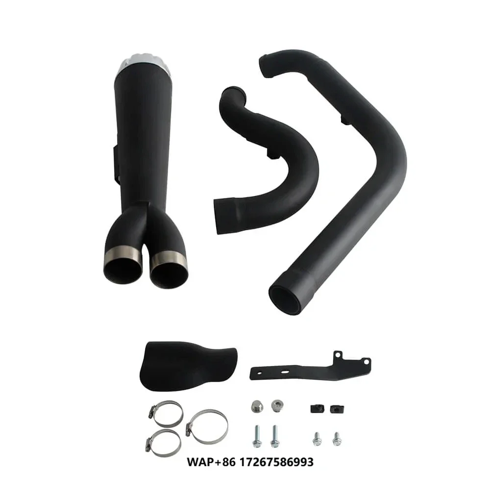 2-into-1 Motorcycle Full Exhaust Muffler Kit for 2006-2017 Street Bob FXDB Low Rider FXDL Fat Bob FXDF
2-into-1 Motorcycle Full Exhaust Muffler Kit for 2006-2017 Street Bob FXDB Low Rider FXDL Fat Bob FXDF