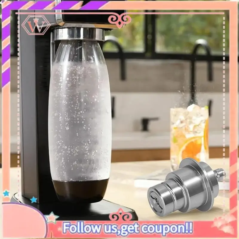Upgraded 2PCS CO2 Quick Adapter For Soda Machine CO2 Cylinder Quick Connect For Sodastream Soda Water Maker Machine
Upgraded 2PCS CO2 Quick Adapter For Soda Machine CO2 Cylinder Quick Connect For Sodastream Soda Water Maker Machine