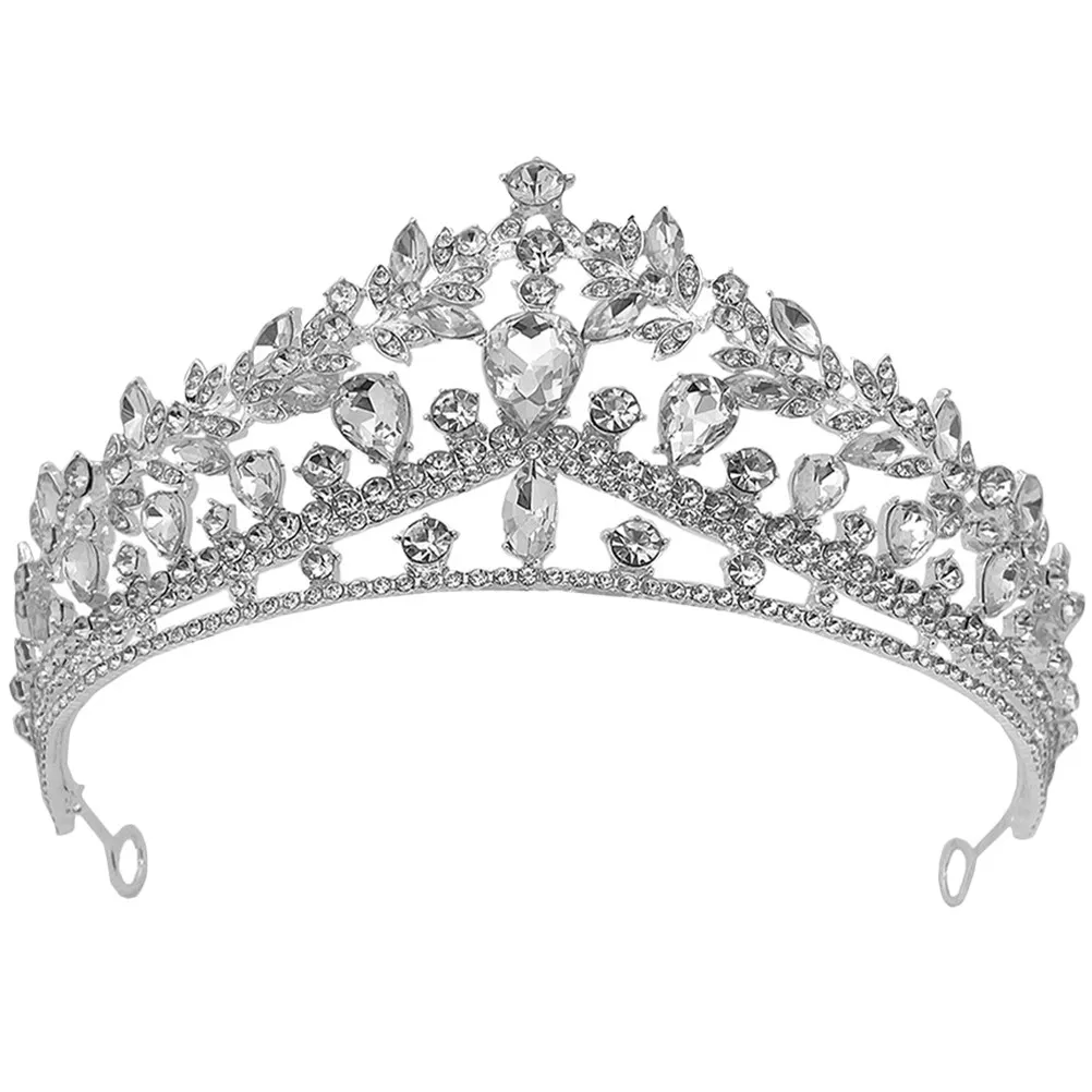 Rhinestone Crown Bridal Wedding Hair Accessory Elegant Zinc Alloy Headband Lightweight Comfortable for Bride Party Birthday
Rhinestone Crown Bridal Wedding Hair Accessory Elegant Zinc Alloy Headband Lightweight Comfortable for Bride Party Birthday