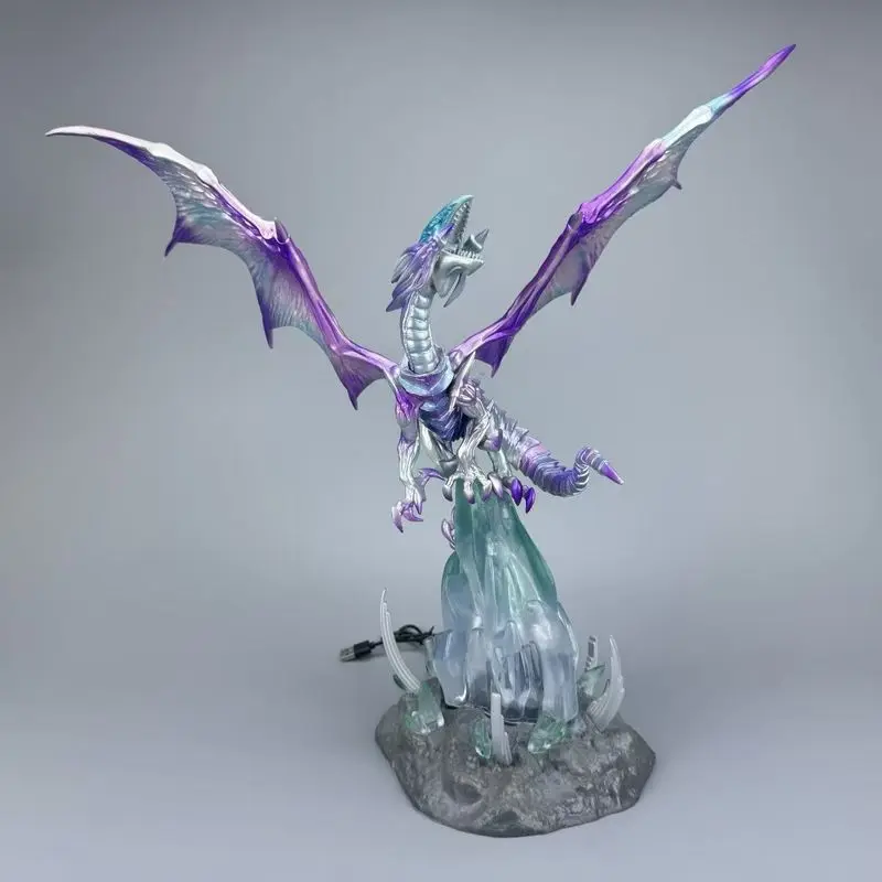 In Stock Blue-Eyes White Dragon Figures Yu-Gi-Oh Figure With Light 45cm Pvc Statue Model High Quality Collections Desk Decora
In Stock Blue-Eyes White Dragon Figures Yu-Gi-Oh Figure With Light 45cm Pvc Statue Model High Quality Collections Desk Decora