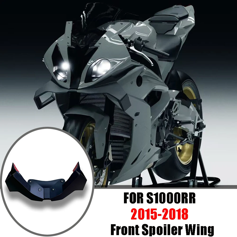 For S1000RR 2015-2018 Motorcycle Downforce Winglet Aerodynamic Wing Front Spoiler Kit S1000RR 2018 New Accessories Front Spoiler
For S1000RR 2015-2018 Motorcycle Downforce Winglet Aerodynamic Wing Front Spoiler Kit S1000RR 2018 New Accessories Front Spoiler