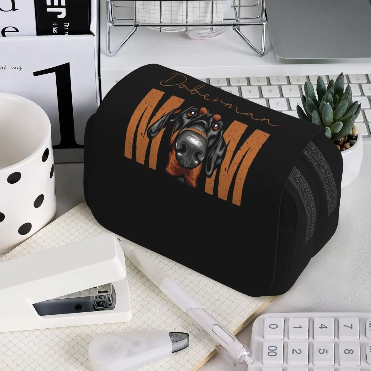Doberman Mom Dog Pencil Case for Kids Gifts Pen Box Pencil Bag Stationery Supplies Pen Holder Bag
Doberman Mom Dog Pencil Case for Kids Gifts Pen Box Pencil Bag Stationery Supplies Pen Holder Bag