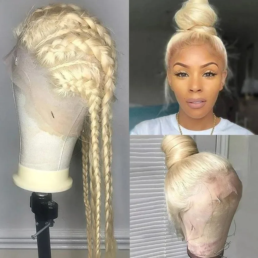 613 Blonde Bone Straight Lace Front Wig 13x4 HD 360 Full Lace Wig Free Part Glueless Pre Plucked Synthetic High Quality Cosplay
613 Blonde Bone Straight Lace Front Wig 13x4 HD 360 Full Lace Wig Free Part Glueless Pre Plucked Synthetic High Quality Cosplay