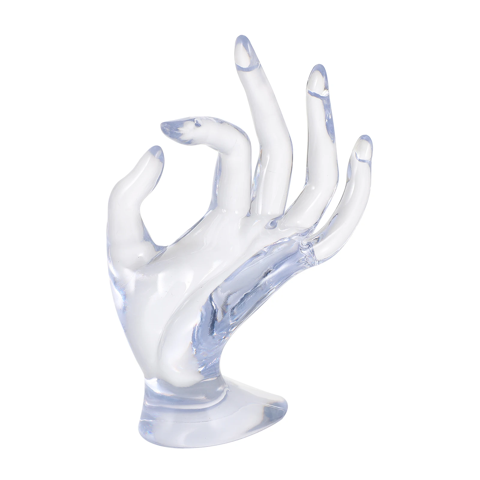 Plastic Hand Form Holder Transparent Jewelry Display Stand Multi function Lightweight Show Rack for Bracelets
Plastic Hand Form Holder Transparent Jewelry Display Stand Multi function Lightweight Show Rack for Bracelets