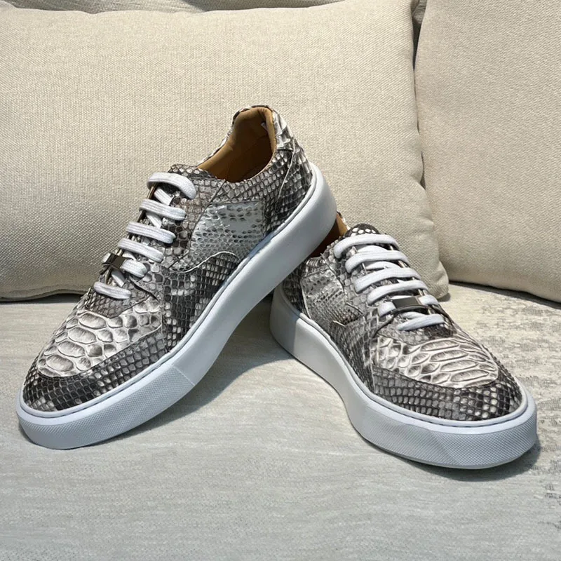 New Fashion Men Casual Shoes Genuine Leather Thick Sole Fashion Youth Skateboard Shoes Outdoor Sneakers Trendy Flats Zapatos
New Fashion Men Casual Shoes Genuine Leather Thick Sole Fashion Youth Skateboard Shoes Outdoor Sneakers Trendy Flats Zapatos