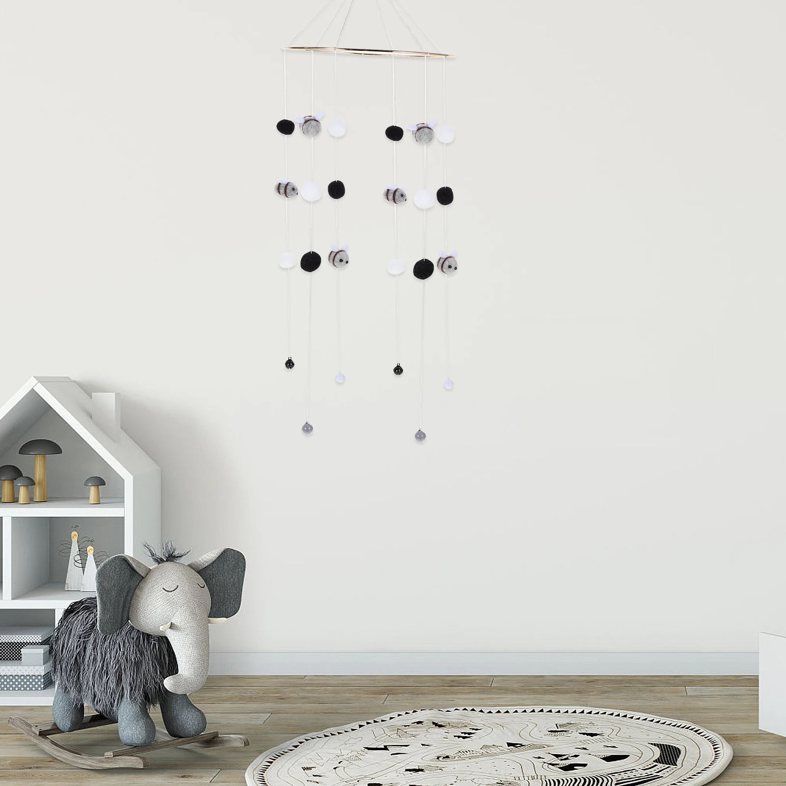 Bee Pendant Baby Room Decoration Decorating Cot Animal Wind Chime Crib Mobile Household
Bee Pendant Baby Room Decoration Decorating Cot Animal Wind Chime Crib Mobile Household