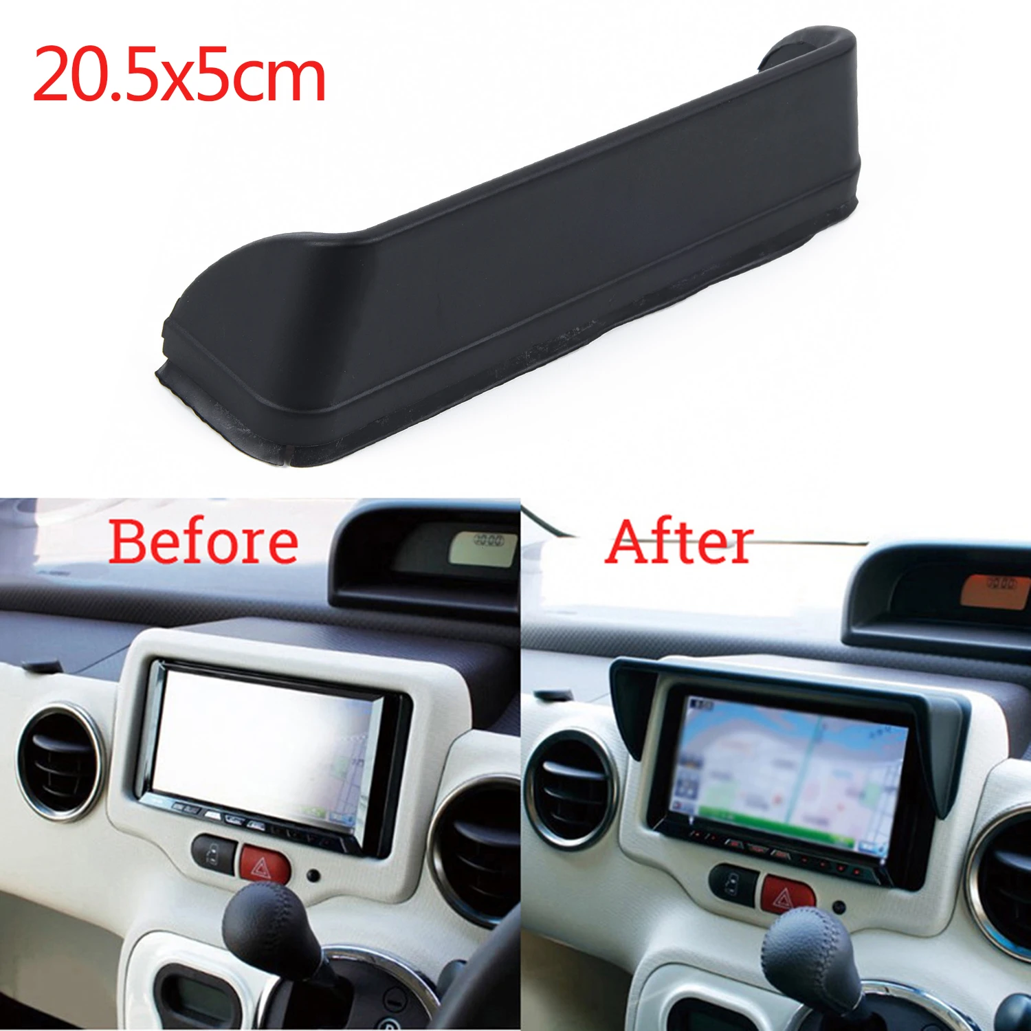 Best Hot Hood Navigation Car Lightweight Shade Anti-glare Audio Sun Cover Mask Plastic Protective Radio Screen
Best Hot Hood Navigation Car Lightweight Shade Anti-glare Audio Sun Cover Mask Plastic Protective Radio Screen