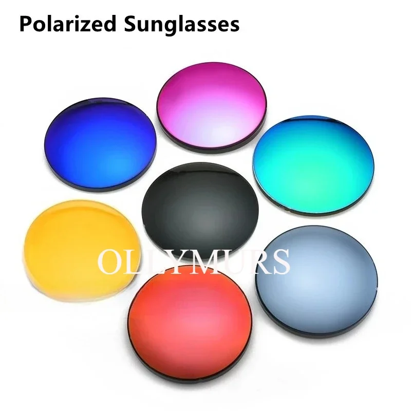 OLLYMURS 1.49 1.56 1.61 1.67 Polarized Lens Sunglasses Lens UV400 Optical Violators CR-39 Resin Colorful Mirror Lens 1 Pair
OLLYMURS 1.49 1.56 1.61 1.67 Polarized Lens Sunglasses Lens UV400 Optical Violators CR-39 Resin Colorful Mirror Lens 1 Pair