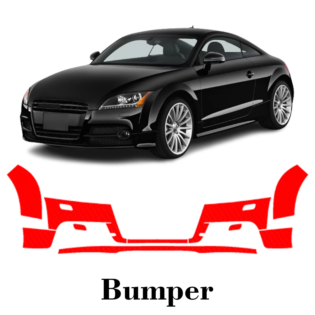 Автомобильная предварительно вырезанная защитная пленка для краски, передний бампер, защита от царапин, внешний ТПУ PPF для Audi TT-S 2009-2014
Автомобильная предварительно вырезанная защитная пленка для краски, передний бампер, защита от царапин, внешний ТПУ PPF для Audi TT-S 2009-2014