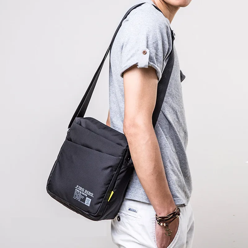 FIDO DIDO Crossbody Bags Fashion High-density Oxford Waterproof Wear-resistant Hardware Zipper Anti-theft Official Genuine
FIDO DIDO Crossbody Bags Fashion High-density Oxford Waterproof Wear-resistant Hardware Zipper Anti-theft Official Genuine
