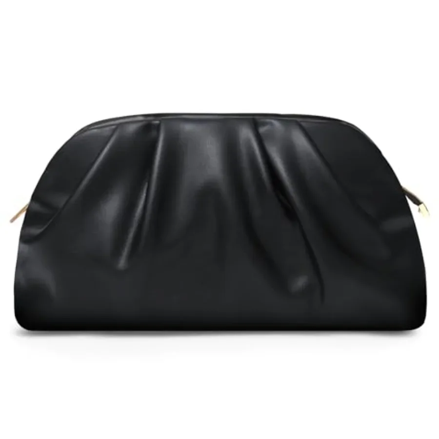 lovyoCoCo Clutch Purse for Women Soft Pleated PU Wedding Clutch, Elegant Evening Bag for Galas, Proms, Cocktail Parties
lovyoCoCo Clutch Purse for Women Soft Pleated PU Wedding Clutch, Elegant Evening Bag for Galas, Proms, Cocktail Parties