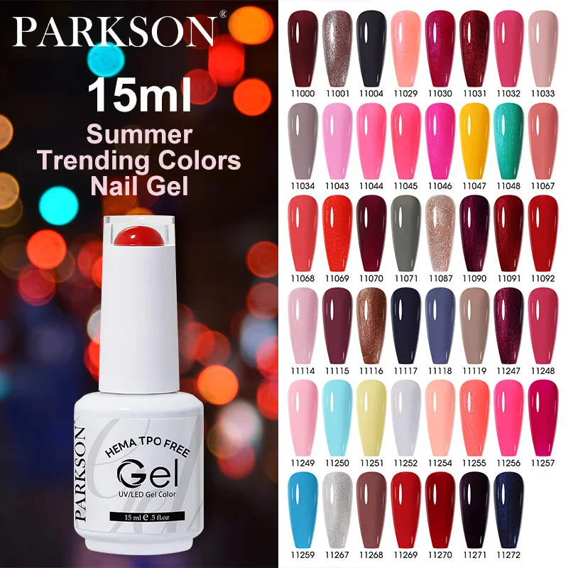 Parkson 121 Colors 15ml Butter Yellow Long Lasting Nail Varnish Mint Green & Misty Blue-Gray Soak off UV Gel Polish For Manicure
Parkson 121 Colors 15ml Butter Yellow Long Lasting Nail Varnish Mint Green & Misty Blue-Gray Soak off UV Gel Polish For Manicure