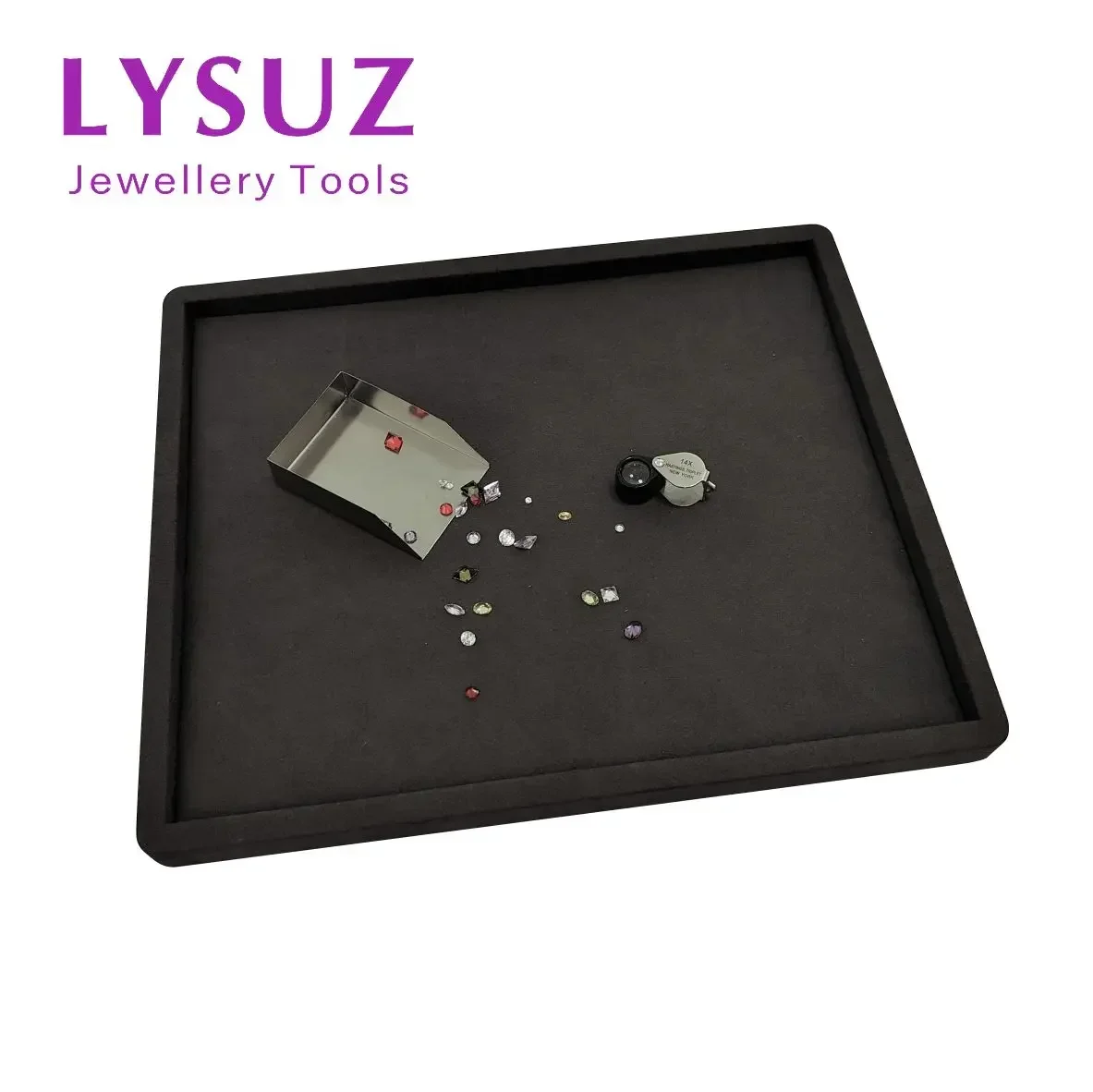Gemstone Diamond Pearl Pallet Microfiber Wear Resistant Jewelry Store Identification Display Tray
Gemstone Diamond Pearl Pallet Microfiber Wear Resistant Jewelry Store Identification Display Tray